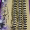 Bodermincer 8mm/10mm/12mm/14mm/16mm to Choose Thickness 0.07mm C Curl Individual Flare False Eyelashes 20 Hairs/Cluster Fake Lashes False Eyelashes Extension (12mm)