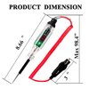 AWBLIN Automotive Test Light Digital LED Circuit Tester, DC 2.6V-32V Auto Electric Tester Light Tool with Voltmeter and Probe for Checking Vehicle Car Truck Motorcycle Boat Fuses and Battery Voltage