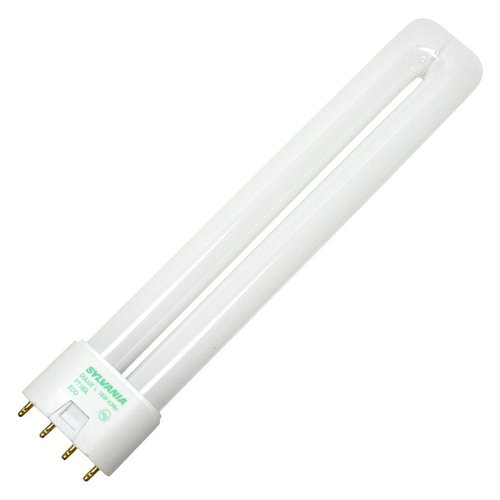 (Case of 10) SYLVANIA 20588 - FT18DL/835/ECO - 18 Watt CFL Light Bulb - Compact Fluorescent - 4 Pin 2G11 Base - 3500K
