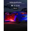 Govee Car LED Lights, Smart Interior Lights with App Control, RGB Inside Car Lights with DIY Mode and Music Mode, 2 Lines Design for Cars with Car Charger, DC 12V