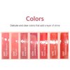 BLACK ROUGE Chewy Lip Glaze, High Shine Lip Gloss, Korean Beauty (GZ01 Peach Blossom, 3.5 grams)