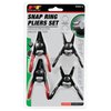 Performance Tool W88012 Mini Snap Ring Pliers Set, 4-Piece