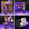 Mega Monster High Action Figure Building Set Clawdeen's Boo-k Den with 299 Pieces, Book Nook for Collectors
