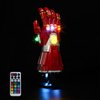 cooldac LED Light for Lego 76223 Nano Gauntlet Building Kit, Lights Kit Compatible with Lego 76223 (NOT Included Lego Sets)