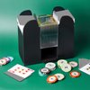Zomiboo 6 Deck Casino Automatic Card Shuffler USB Battery Operated Electric Shuffler Poker Card Deck Shuffler Card Shuffling Machine for Home Card Playing Games Casino and Club Party(6 Decks)
