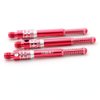 CUESOUL TERO AK7 Aluminum Dart Shafts Red Built-in Spring Telescopic for Steel Tip Darts and Soft Tip Darts,Set of 3 pcs