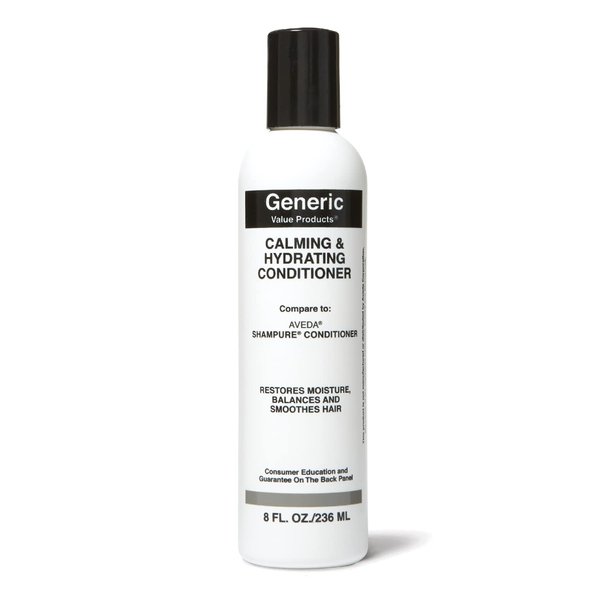 Generic Value Products Calming & Hydrating Conditioner, Balances and Cleanses, Restores Moisture, 8 Oz