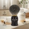 Tonhawness Shaving Brush Kit for Men, 4 in 1 Shaving Brushes Set Includes Badger Hair Shave Brush, Shaving Bowl & Stand and Shaving Soap Kit for Men’s Shave Gift