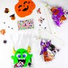 24 Sets Halloween Crafts for Kids, DIY Crown Halloween Headbands Craft Kits Art Set, Pumpkins Ghost Monster Bat Spider Paper Hat with Halloween Foam Stickers for Classroom Activities Party Favors