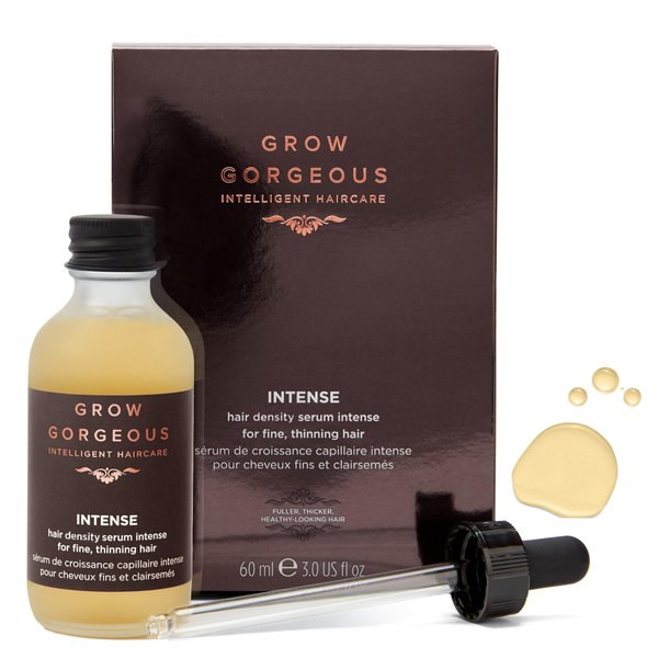 Grow Gorgeous Density Serum Intense - Hair Growth Serum With Caffeine. Scalp Serum For Thin and Damaged Hair. Ultra-Concentrated Hair Serum Increases Thickness Of Each Strand By Up To 13%. 2 Fl Oz