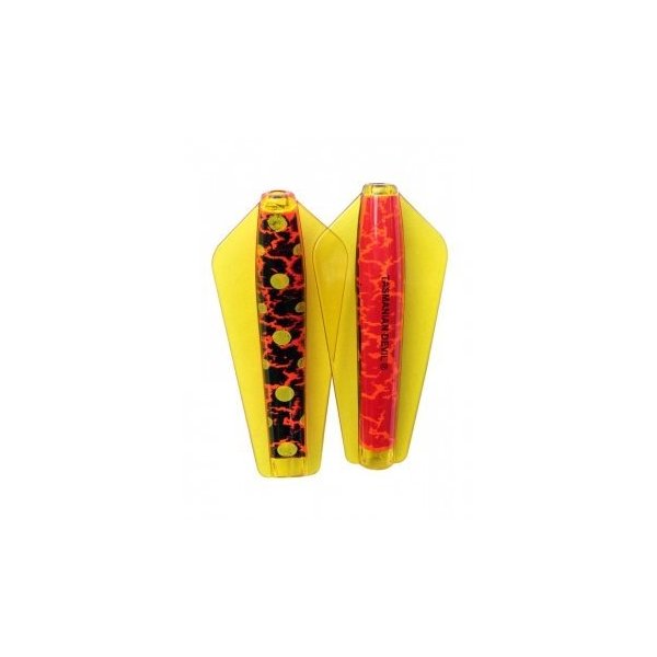 Tom's Taz Lures Y123 Eruption - 13.5 gram Tasmanian Devil Fishing Lure