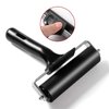 3 Pack Brayer Rollers for Crafting, Vinyl Rubber Roller Brayers, Printmaking Brayer Rollers for Cricut Maker, Gluing, Printing, Inking and Stamping(Black)