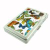 1960s Or 70s Mod Butterflies 1 Double-Sided Cigarette Case with lighter, ID Holder, and Wallet D-304