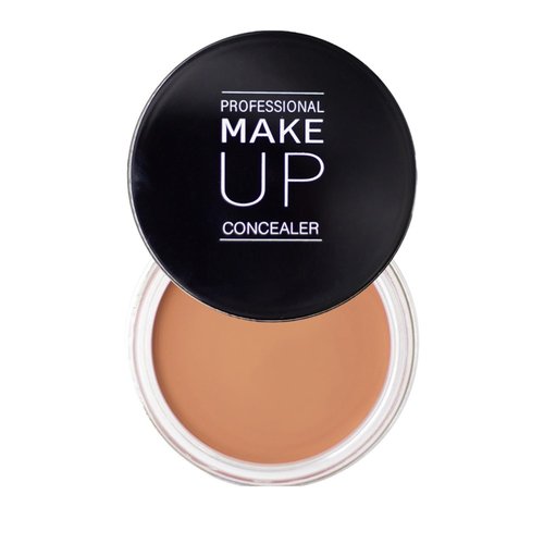 Melemando 7 Color Solid Concealer Full Coverage Correcting Cream Concealer Waterproof Long-lasting Under Eye Concealer for Dark Circles Color Corrector Pro Concealer (Color 07)