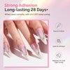 MelodySusie Nail Rhinestone Glue, Gel Nail Glue for Rhinestones for 3D Design Strong Adhesive Nail Gem Glue (2 * 0.42 Fl Oz Rhinestone Glue)