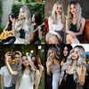 Leuik Long Gray Wigs for Women|Ombre Grey wig for Black Women|Synthetic Wigs for Women 23inch