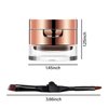 AFGHOUZ Cream Eyebrow Duo Kit, Brow Powder and Eyeliner Gel, Eye Brow Pomade Waterproof Highly Pigmented, Filler Thicker Brows, with Dual Head Brush