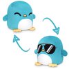TeeTurtle - Plushmates - Father's Day - Cool Sunglasses Penguin - Huggable and Soft Sensory Fidget Toy Stuffed Animals That Show Your Mood!