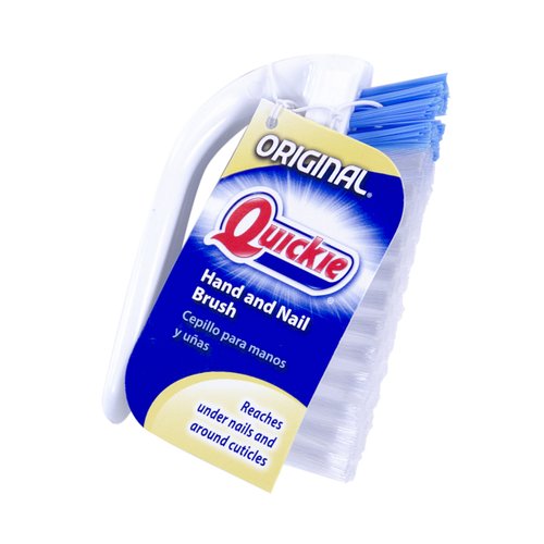 Quickie Hand and Nail Brush, Soft on Nails and Cuticles, Remove Dirt Under Nails, Hand Scrubber and Cleaner