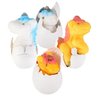 3 Hatch a Unicorn Animal Grow in Water - Add Water and it Grows up to 4" - Girl Critter Toy Bath Fun Science Expanding Novelty Magic Absorbent Polymer Toy