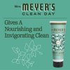 MRS. MEYER'S CLEAN DAY Exfoliating Body Scrub, Sugar Scrub that Leaves Skin Feeling Hydrated & Fresh, Made with Essential Oils, Basil, 8 oz
