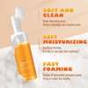 tropame 1Pcs Turmeric Facial Cleanser,Urmeric Facial Cleanser，Turmeric Foaming Cleanser,Deep cleansing of facial skin， Turmeric Foaming Cleanser for All Skin