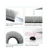 HERSQUEEN W 5D Premade Fans Lash Extensions W Shape Lash 0.07mm D Curl Mix Tray 8-16mm Volume Fans Eyelashes Soft Matte Black Lashes Fluffy Volume False Lashes(D 0.07 8-16mm)