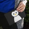GRAPHICS & MORE Cute Penguin Black and White Makeup Cosmetic Bag Organizer Pouch