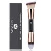 KINGMAS Foundation Makeup Brush, Double-Ended Makeup Brushes Angled/Tapered Top for Blending Liquid Powder, Concealer Cream Cosmetics, Blush brush