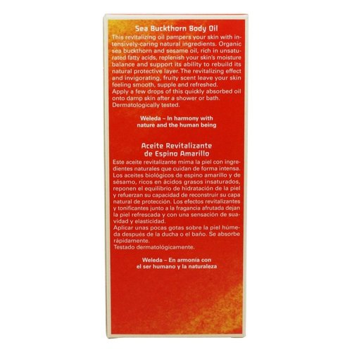 Weleda Sea Buckthorn Body Oil (1x3.4 Ounce)