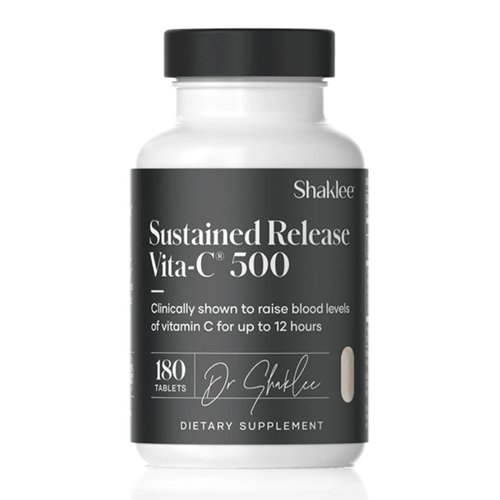 Shaklee - Sustained Release Vita-C - Vitamin C 500 mg for Immune Support - 180 Tabs