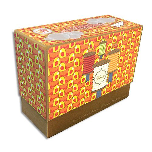 UFF Boxed Rooster Vintage Recycled Thank You Cards