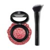 LAURA GELLER NEW YORK Baked Blush-n-Brighten Marbleized Blush + Angled Blush Brush (01 Tropic Hues, 47mm)