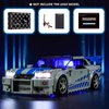 YEABRICKS LED Light for Lego-76917 Speed Fast 2 Furious Nissan Skyline GT-R Building Blocks Model (Lego Set NOT Included)