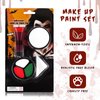 Face Body Paint Set, Halloween Cosplay SFX Makeup Black White Green Cream + Fake Blood, Washable Formula Face Painting, Ideal for Halloween, SFX, Theater, Cosplay, Parties and Costume