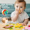 Wooden Puzzle for Toddler 1-3, 8 Pcs Toddler Puzzle Ages 2-4, Baby Animal Puzzle for Toddler, Montessori Puzzles Toys for 1 2 3 Year Old Boy Girl, Learning Preschool Educational Puzzle Toy(8 Pcs)