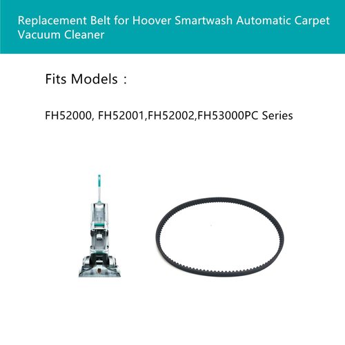 CPAI Replacement Belt for Hoover Smartwash Automatic Carpet Cleaner，Fits Models: FH52000 FH52001,FH52002,FH53000PC（2-Pack）