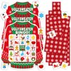 Funrous Christmas Bingo Game Ugly Sweater Merry Christmas Party Bingo Game Card Ugly Sweater Bingo Paper Card for Families Adults Family Activities Party Supplies, 24 Players