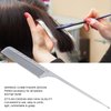 Tail Comb Stable Hair Cutting Comb Portable Hair Comb for Men and Women for Daily Life for Home (Silver Gray)