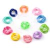 La Tartelette 2.4 cm Elastic Bands Hair Ties Children Rubber hair headbands - 10 Pcs (Pale Green)