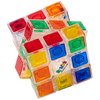 Rubik’s Cube, Crystal Cube, Transparent 3x3 Cube Color-Matching Brain Teaser Puzzle Game, Christmas Gifts for Kids, Stocking Stuffers, for Ages 8+