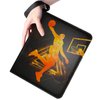 Basketball Cards Binder 400 Pockets, Trading Cards Holder Card Collectors Album,Trading Card Binder 4 Pocket with 50 Removable Sleeves for Basketball Card and Sports Card