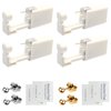 4 PCS Self Ear Piercing Gun Kit, Disposable Ear Piercing Gun Tool Set with Stud Earrings and Clean for Salon Home Use (3MM)