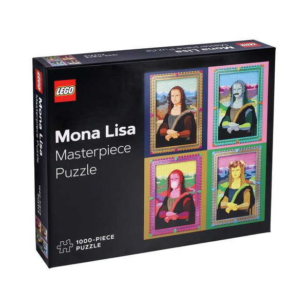 Lego® Masterpiece Puzzle: Mona Lisa 1000-Piece Puzzle