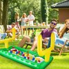 Inflatable Football Field Cooler Football Party Drink Cooler Football Party Decor Inflatable Ice Serving Bar for Game Sports Party Supplies Decorations Drink Beer Food, 53 x 28 in