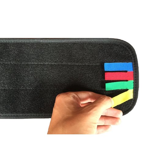 Real Clean 48 inch Microfiber Wet Mop Refill Pads for Flat Microfiber Mop Frames (Pack of 3)