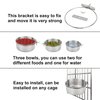 Bird Feeding Dish Cups 3 Pack Parrot Food Bowl Cage with Clamp Holder Stainless Steel Birdcage Coop Water Feeder for Cockatiel Conure Budgies Parakeet Macaw Finches Lovebirds Small Animal