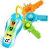 JOYIN Baby Car Keys Teether - Toddlers Sensory Learning Toy w/Music & Lights - Musical Baby Toys for Travel - Birthday Gifts for Baby Age 10+ Months