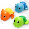 Bath Toys, Cute Swimming Turtle Baby Bath Toys for Toddler 1-3, Water Pool Floating Wind Up Toys for 1 Year Old Boy Girl Gifts, Infant Toddlers Kids Bathtub Toys, 3 Pack