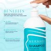 Mermaid Extension Care Shampoo and Conditioner Travel Duo, Sulfate-Free, Cruelty-Free Extension-Safe for On-The-Go Hair Care, 3.4 fl oz